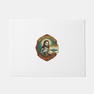 Jesus nervige Cookies akzeptieren Pop-up Internetb Fußmatte