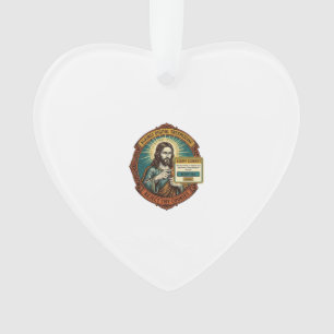Jesus nervige Cookies akzeptieren Pop-up Internetb Ornament