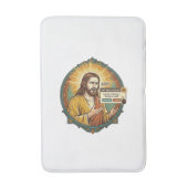 Jesus nervige Software-Update-Popup-Bürohumor Badematte (Vorderseite Vertikal)
