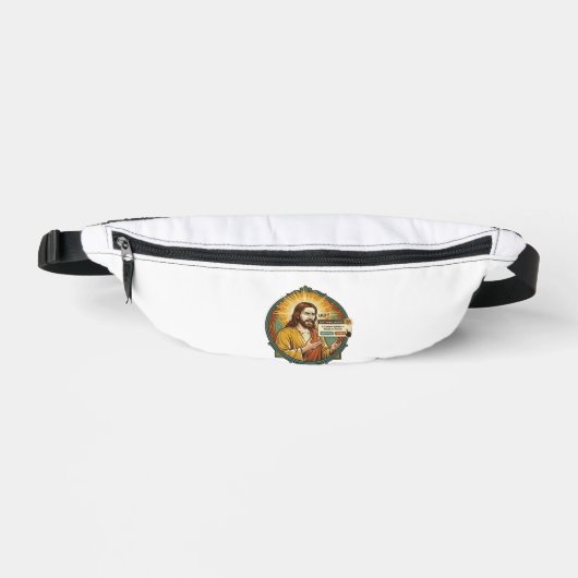 Jesus nervige Software-Update-Popup-Bürohumor Bauchtasche (Vorderseite)
