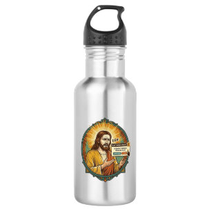 Jesus nervige Software-Update-Popup-Bürohumor Edelstahlflasche
