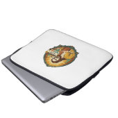 Jesus nervige Software-Update-Popup-Bürohumor Laptopschutzhülle (Vorne Knopf)