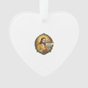Jesus nervige Software-Update-Popup-Bürohumor Ornament