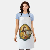 Jesus nervige Software-Update-Popup-Bürohumor Schürze (Getragen)