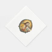Jesus nervige Software-Update-Popup-Bürohumor Serviette (Ecke)