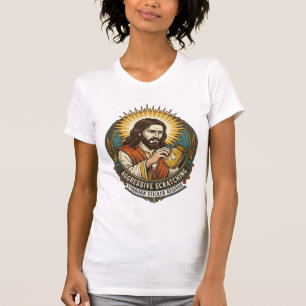 Jesus nerviger Aufkleber Papier Rückstand Shop T-Shirt