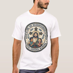 Jesus Neurodivergente Ermutigung T-Shirt Inspirati