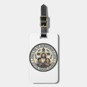 Jesus Neurodivergente Ermutigung T-Shirt Inspirati Gepäckanhänger