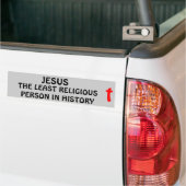Jesus, nicht Religion Autoaufkleber (Auf Lkw)