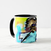 Jesus nimm die Angst weg Tasse (Vorderseite Links)