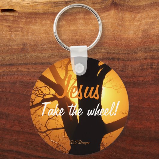 Jesus nimmt den Schlüsselanhänger des Rades (Vorderseite)