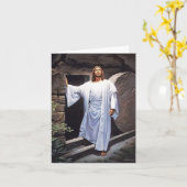 jesus note card karte (Gelbe Blume)