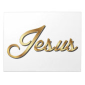 JESUS NOTIZBLOCK (Vorderseite)