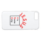 Jesus - Nur sein Name (neues Logo) Case-Mate iPhone Hülle (Rückseite (Horizontal))