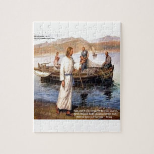 Jesus & Öffnende Türen Zitat Puzzle