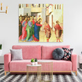 Jesus öffnet die Augen eines Geborenen Menschen Bl Leinwanddruck (Insitu (Wohnzimmer))