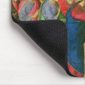 Jesus öffnet die Augen von einem Mann-geborenen Mousepad (Ecke)