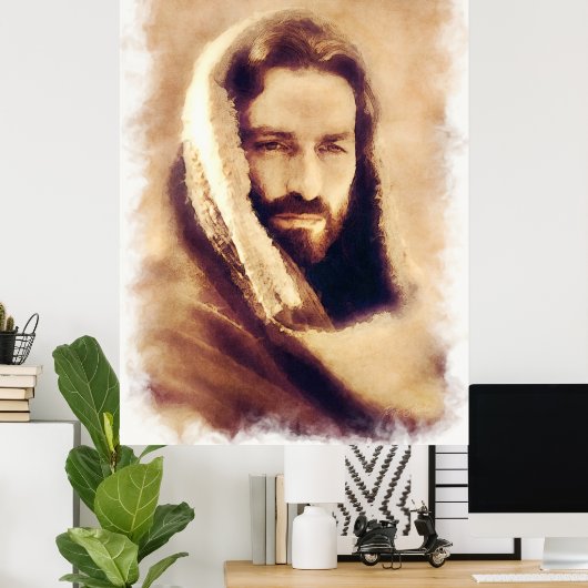 Jesus OM Poster (Heimbüro)