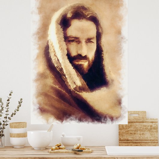 Jesus OM Poster (Küche)