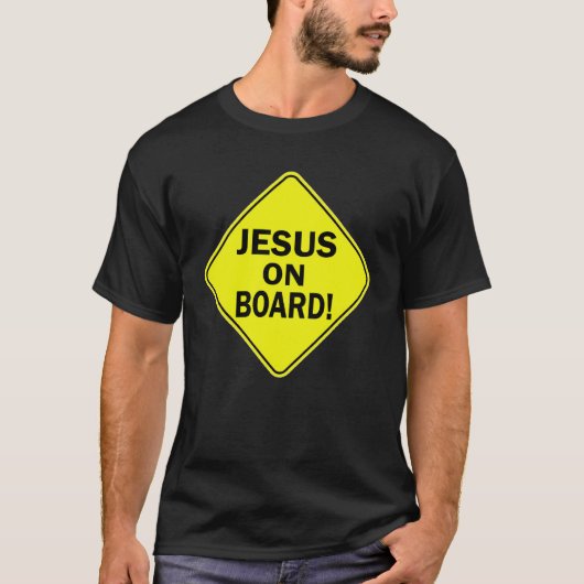 Jesus On Board T-Shirt (Vorderseite)