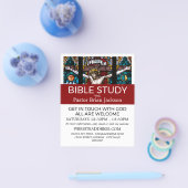 Jesus on the Cross, Christian Bible Class Advert Flyer (Einzeln)