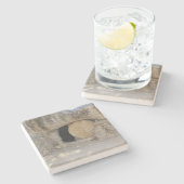 Jesus Open Tomb Square Untersetzer (Seitenansicht)