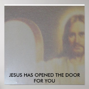 JESUS-OPEN TÜR POSTER