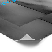 Jesus' Opfer auf dem Kreuz Poster (Ecke)