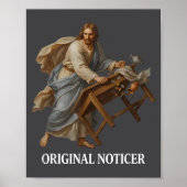 Jesus Original Noticer  Poster (Vorne)