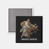 Jesus Originaler Beobachter Magnet (Vorderseite/Rückseite)