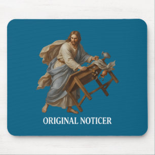 Jesus Originaler Beobachter  Mousepad