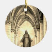 Jesus Ornament mit Bibelverse (Vorne)