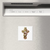 Jesus Ostersonntag Blühende Kreuzung Magnet (In Situ (Geschirrspüler))