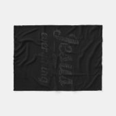 Jesus Over Everything Gift For Christian Women Mom Fleecedecke (Vorderseite (Horizontal))