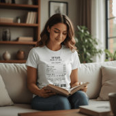 Jesus Paid It All Christian Shirt | Faith Receipt