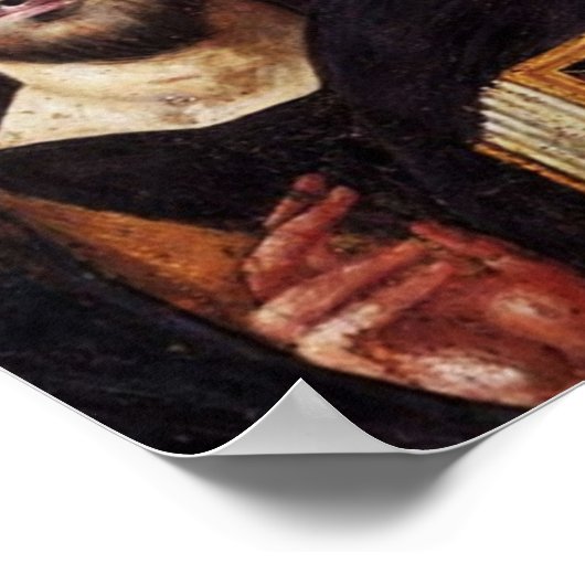 Jesus Pantocrator Poster (Ecke)