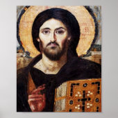 Jesus Pantocrator Poster (Vorne)
