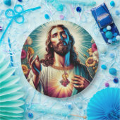 Jesus Papier Teller! Pappteller (Party)