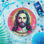 Jesus Papier Teller! Pappteller (Party)