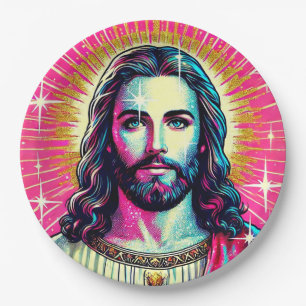 Jesus-Papierteller! Pappteller
