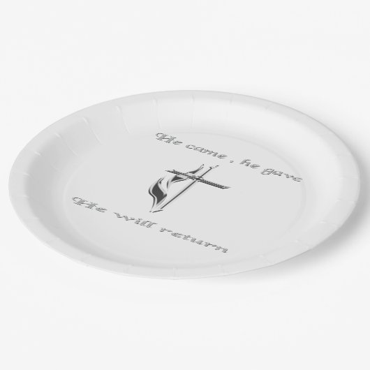 Jesus Pappteller (Schrägansicht)