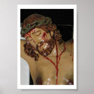 "JESUS' PASSION" Kunstfotografie Poster