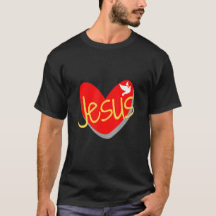 Jesus Peace Christ Christlich Faith Church Gebet L T-Shirt
