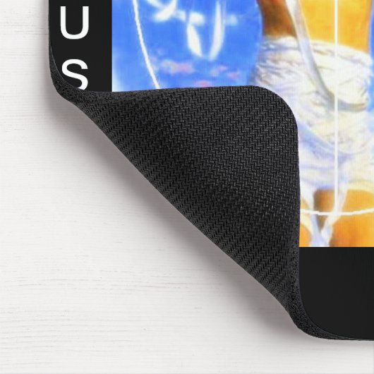 JESUS PEACE MOUSEPAD (Ecke)