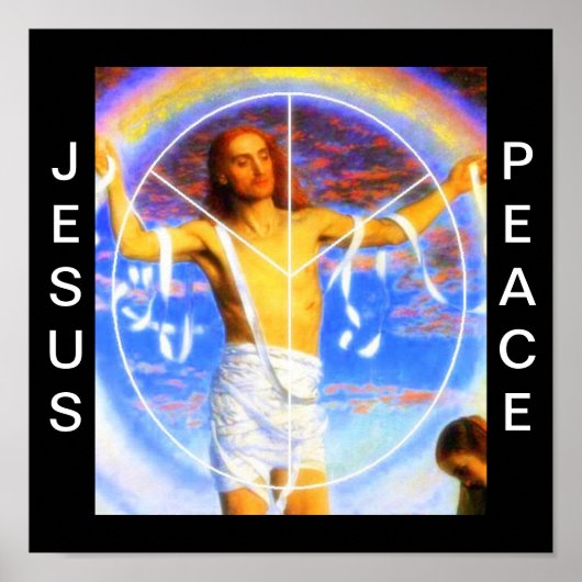 JESUS PEACE POSTER (Vorne)