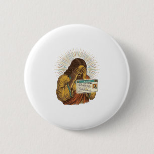 Jesus peinlich berührter Zehnjähriger Status Updat Button