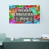 Jesus Personalisiert Charakter Geburtstagsbanner Banner (Messeveranstaltung)