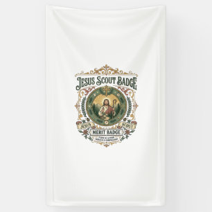 Jesus Pfadfinder Abzeichen Verdienst Abzeichen Jes Banner