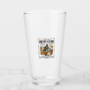 Jesus Pflege älterer Eltern Grafik T-Shirt Christi Glas