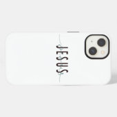 Jesus Phone Case iPhone Hülle (Rückseite (Horizontal))